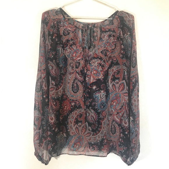 Olivia Palermo x Banana Republic Silk Ruffle Tie - Picture 4 of 7